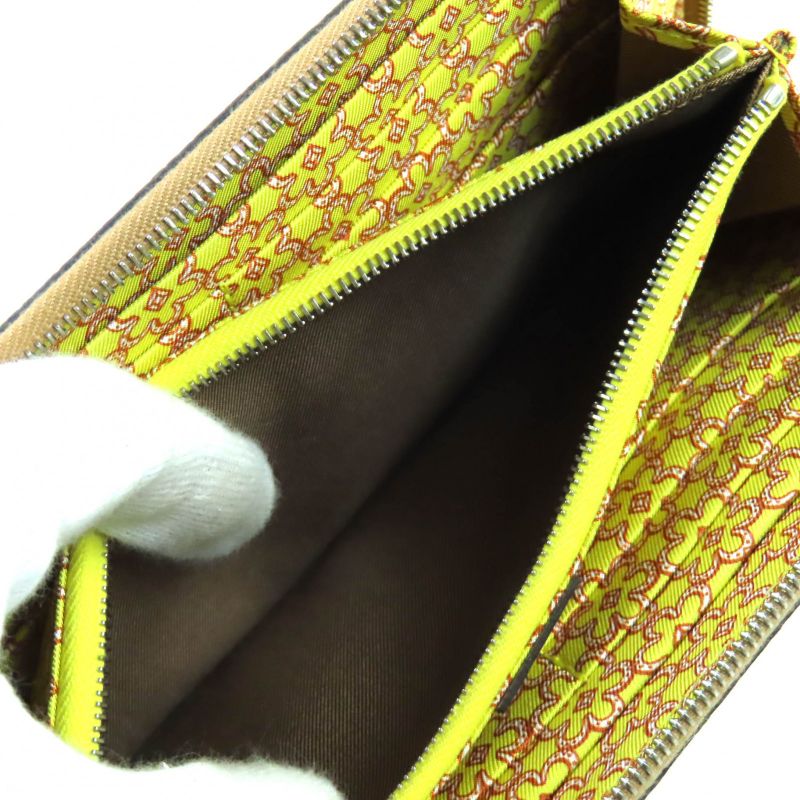 Hermes Azap Long Silk Quin Chai Vaux Epson Round Zip Long Wallet With Box