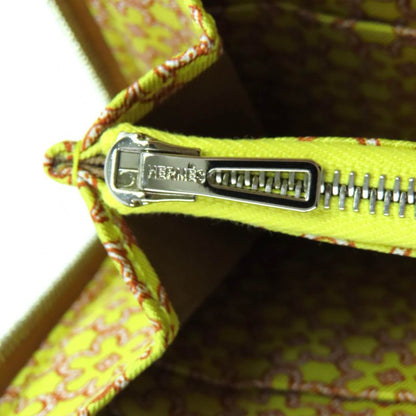 Hermes Azap Long Silk Quin Chai Vaux Epson Round Zip Long Wallet With Box