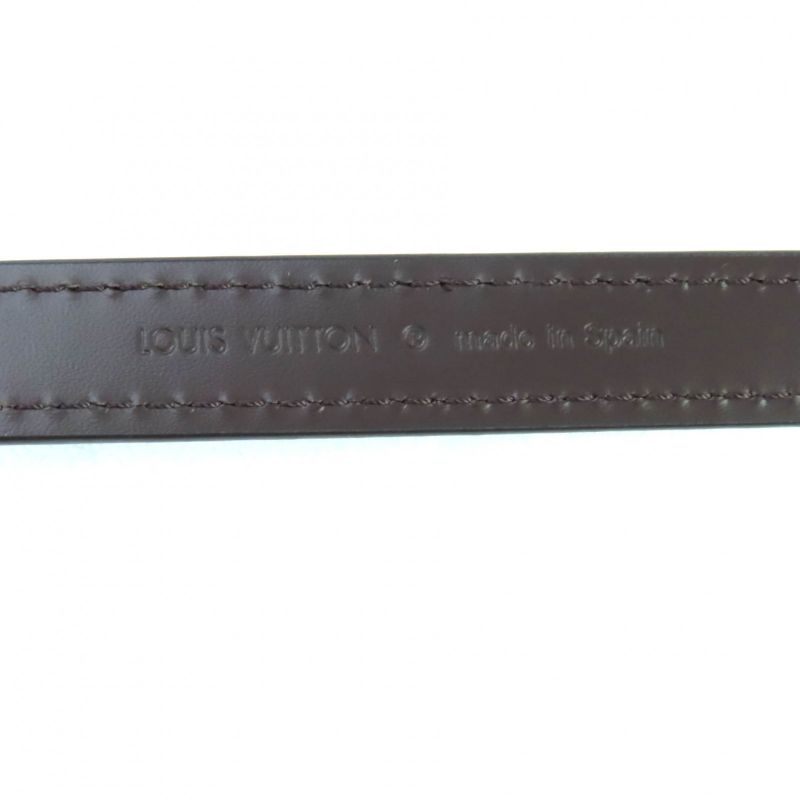 Louis Vuitton 2025 J00276 Shoulder Strap Leather With Logo Brown With Box And