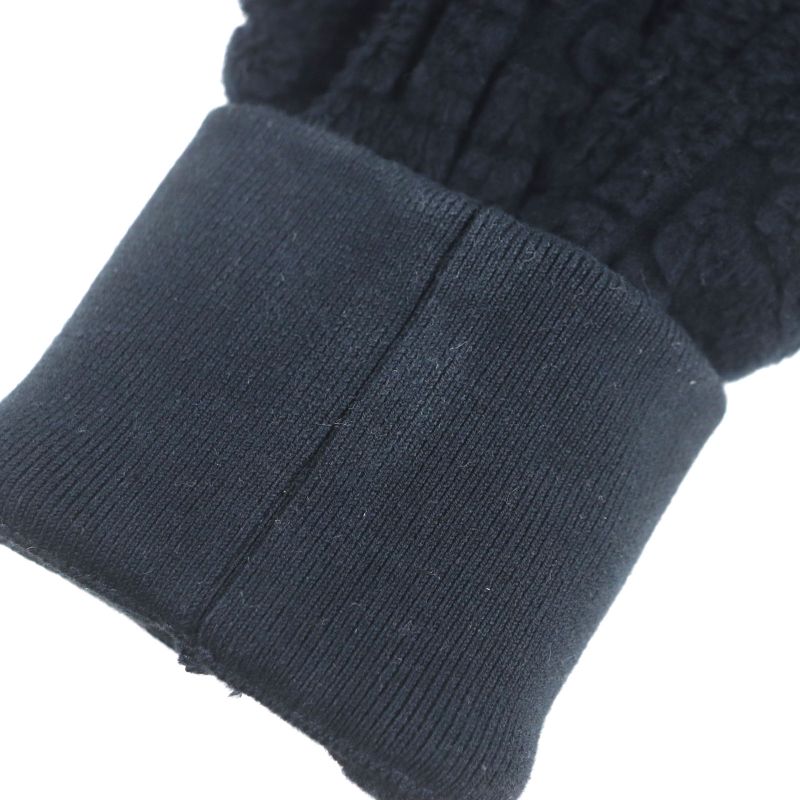  Fendi 2023 Fy0981 FF Logo Zucca Pattern Embossed Pullover Hoodie Black S Made