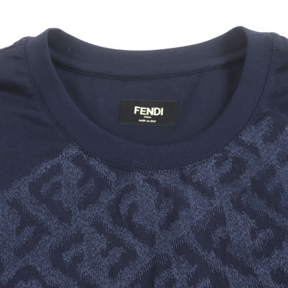  Fendi 2022 Fy0936 100% Cotton FF Logo Crew Neck Short Sleeve Short Sleeve
