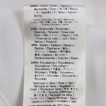  Fendi 2020 Faf595 Logo Print Long Sleeve Pullover Hoodie White L Made In