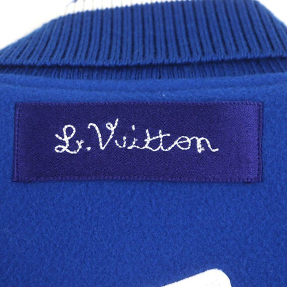  Louis Vuitton Hkl80emjy Puppet Baseball Blouson Sleeve Leather Stajan Blue