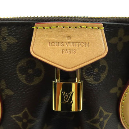 Louis Vuitton M45987 Monogram Boesi NM MM Logo 2-way Leather Shoulder Handbag