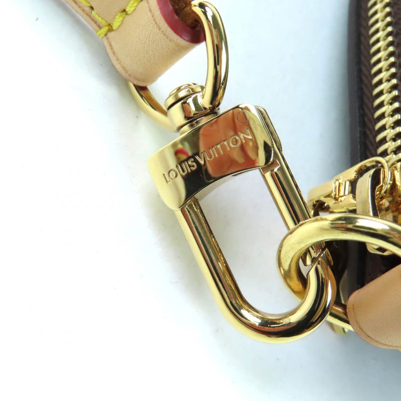 Louis Vuitton M45987 Monogram Boesi NM MM Logo 2-way Leather Shoulder Handbag