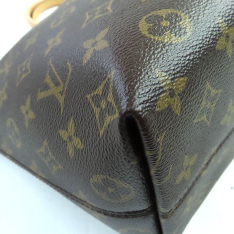 Louis Vuitton M45987 Monogram Boesi NM MM Logo 2-way Leather Shoulder Handbag
