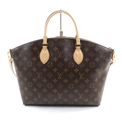 Louis Vuitton M45987 Monogram Boesi NM MM Logo 2-way Leather Shoulder Handbag