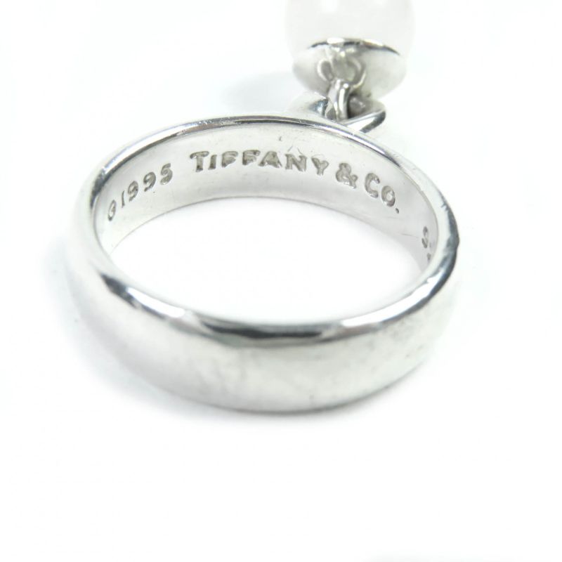 Tiffany & Co Tiffany & Co Ball D'ancre Ring Sv925 Quartz Ring Silver Size