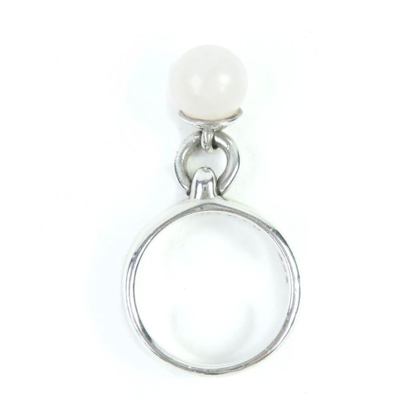 Tiffany & Co Tiffany & Co Ball D'ancre Ring Sv925 Quartz Ring Silver Size