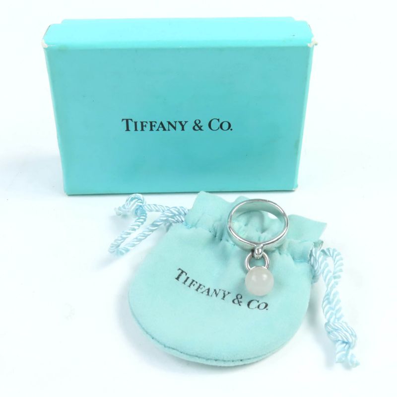 Tiffany & Co Tiffany & Co Ball D'ancre Ring Sv925 Quartz Ring Silver Size