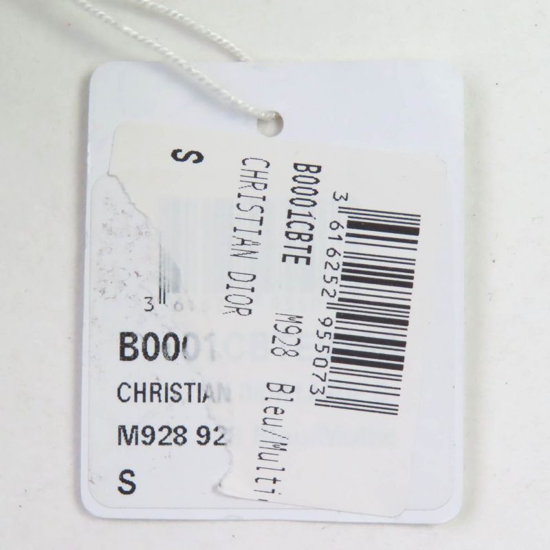 Christian DIOR B0001cbte Canvas Logo Embroidery Leather Combi Belt Storage