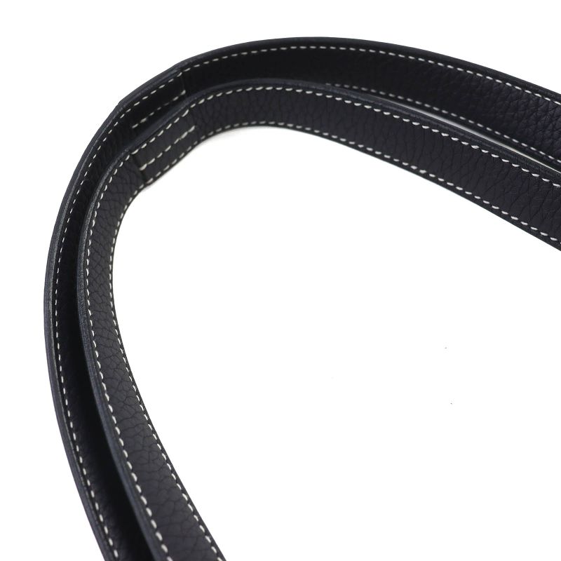 Hermes 082201ca Cabas Serie 31cm (12.20in) Taurillon Clemence New Blue Jean