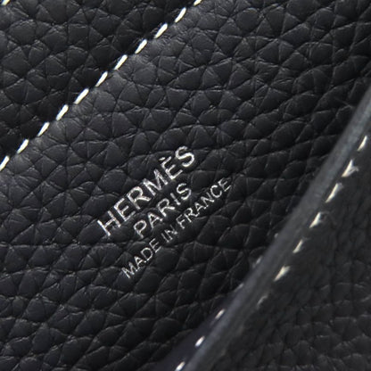 Hermes 082201ca Cabas Serie 31cm (12.20in) Taurillon Clemence New Blue Jean