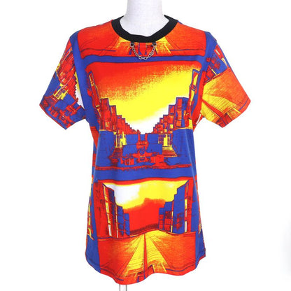 Louis Vuitton 23SS 100% Cotton City Print LV Chain Crew Neck Short Sleeve