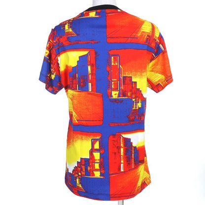 Louis Vuitton 23SS 100% Cotton City Print LV Chain Crew Neck Short Sleeve