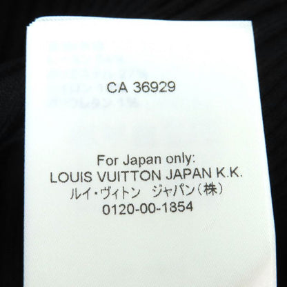 Louis Vuitton 22SS LV Chain Crewneck Ribbed Knit Tank Top Black S Made In Italy