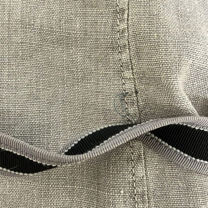 Prada Coat Size 38 S Women - Gray And Black Long Sleeves / Linen / Fall / Spring