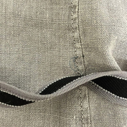 Prada Coat Size 38 S Women - Gray And Black Long Sleeves / Linen / Fall / Spring