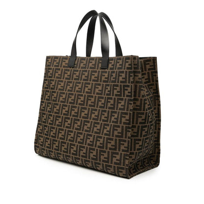 Fendi X Fragment X Pokémon Zucca Kailu Tote Bag Shoulder Bag 2WAY 8bh357 Brown