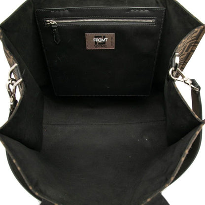 Fendi X Fragment X Pokémon Zucca Kailu Tote Bag Shoulder Bag 2WAY 8bh357 Brown