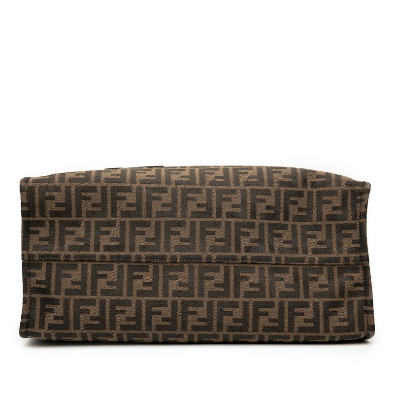 Fendi X Fragment X Pokémon Zucca Kailu Tote Bag Shoulder Bag 2WAY 8bh357 Brown