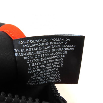 Hermes Trousse Flat Neobain MM Black Hardware Logoed Cat Design Leather ZIP