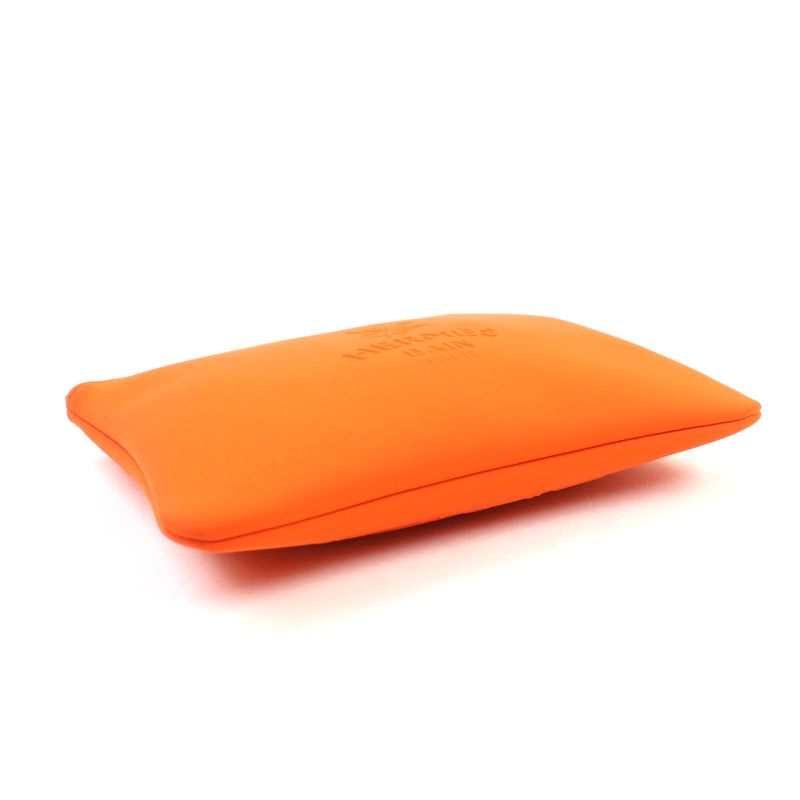 Hermes Trousse Flat Neobain MM Black Hardware Logoed Cat Design Leather ZIP