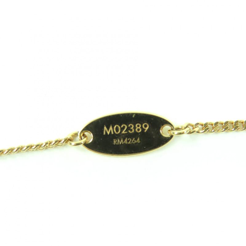 Louis Vuitton 2024 M02389 Necklace - My LV Heart Rhinestone Gold With Box And