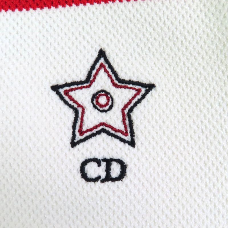 Christian DIOR 25SS 514v50a5001 DIOR Vibe Bomber Jacket CD Embroidered Back