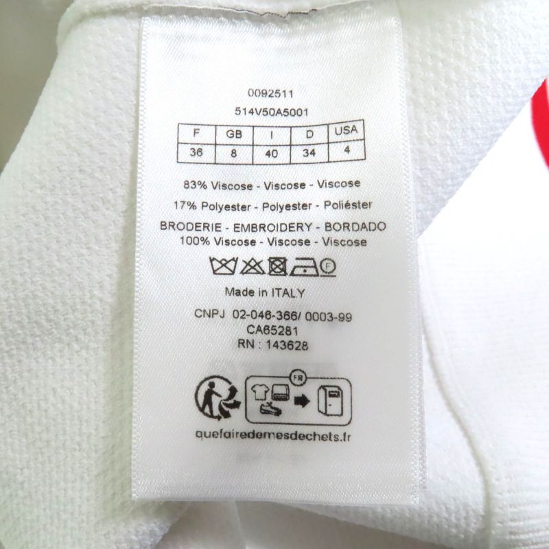 Christian DIOR 25SS 514v50a5001 DIOR Vibe Bomber Jacket CD Embroidered Back