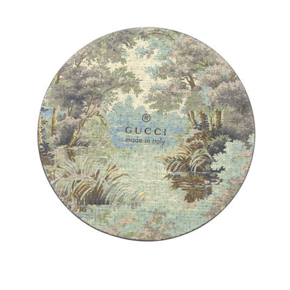 Gucci Glass Horsebit Sherry Line Interlocking G Paperweight Clear With Box Made