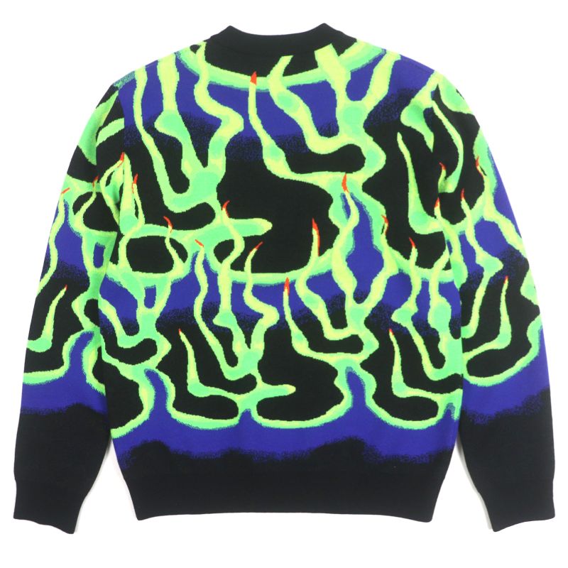 Louis Vuitton 22AW Hnn11w 100% Wool Crew Neck Pullover Knit Sweater With