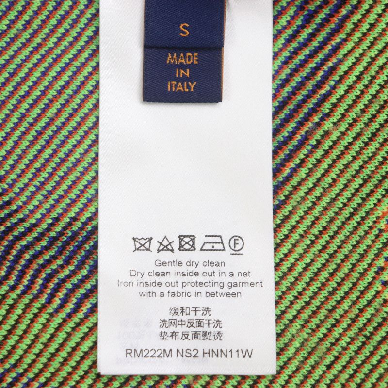 Louis Vuitton 22AW Hnn11w 100% Wool Crew Neck Pullover Knit Sweater With