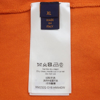  Louis Vuitton 23AW 100% Cotton Signature Logo Embroidery Crewneck Short