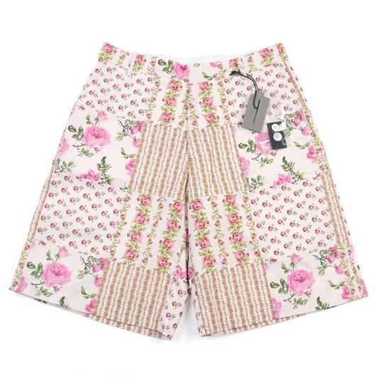 DIOR Homme 293c170b5680 Logo Patchwork Floral Pattern Half Pants Shorts