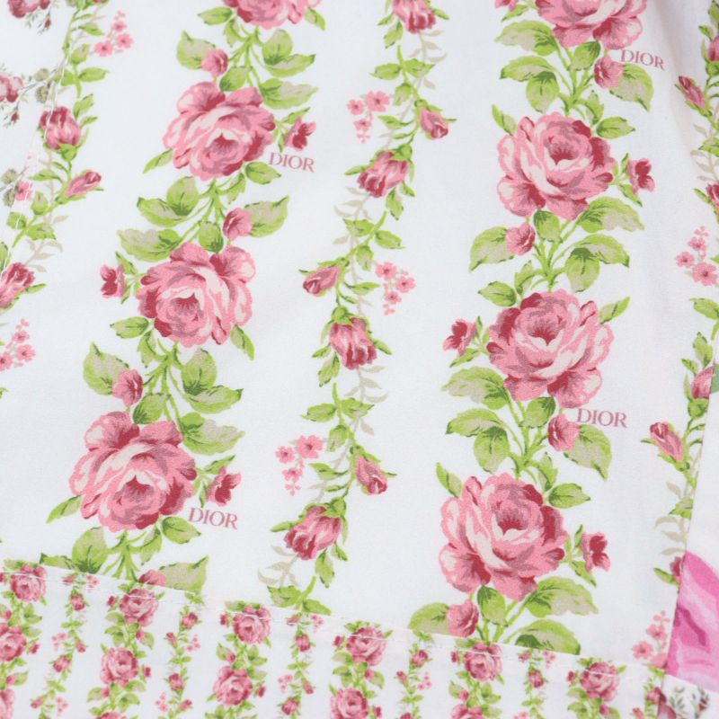 DIOR Homme 293c170b5680 Logo Patchwork Floral Pattern Half Pants Shorts