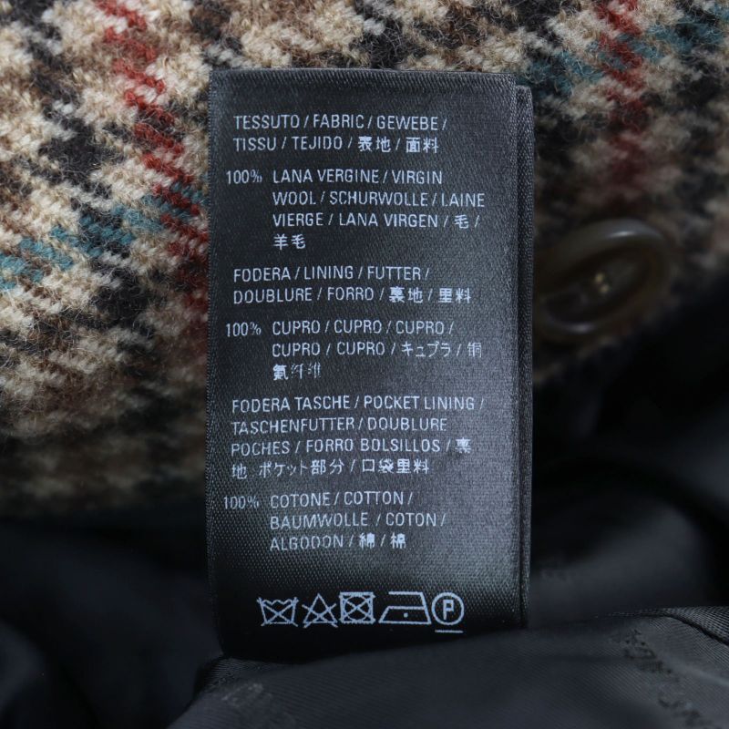 Balenciaga 2021 479864 Logo Buttons Full Logo Lining Peaked Lapel Double