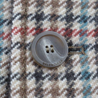 Balenciaga 2021 479864 Logo Buttons Full Logo Lining Peaked Lapel Double
