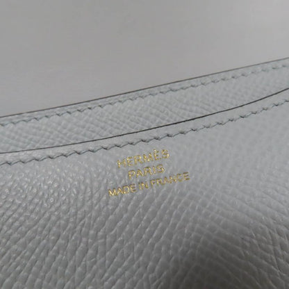 Hermes Constance 3 Mini Miroir Vaux Epson Blue Glacier Gold Hardware Shoulder