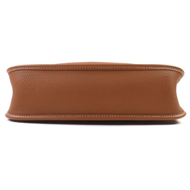 Hermes Vespa PM Togo Gold Silver Hardware Shoulder Bag G Engraved Storage With