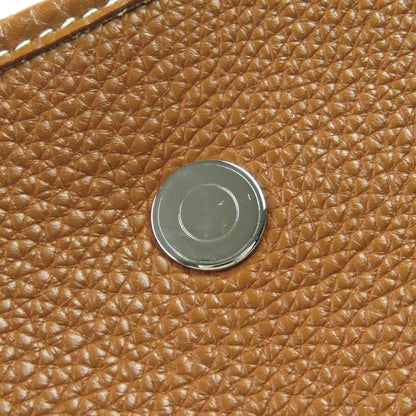 Hermes Vespa PM Togo Gold Silver Hardware Shoulder Bag G Engraved Storage With