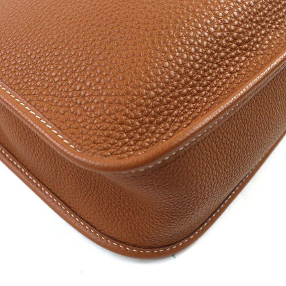 Hermes Vespa PM Togo Gold Silver Hardware Shoulder Bag G Engraved Storage With