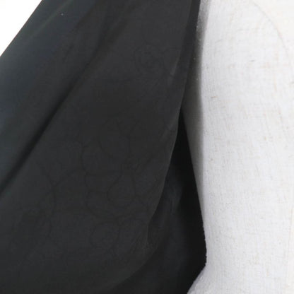 CHANEL 03A P21990w03211 Wool Silk Coco Mark Pyramid Button Jacket Black 40 Made