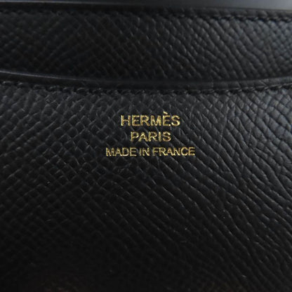 Hermes Constance 3 Mini Miroir Black Vaux Epson Rose Gold Hardware Shoulder Bag