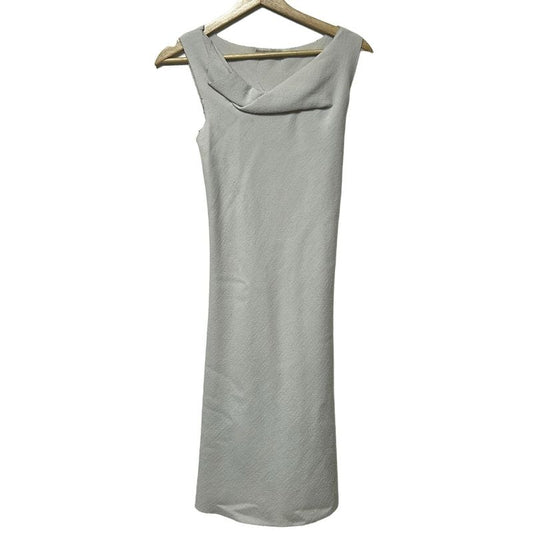 Bottega Veneta Dress Size 38 S Women - Light Gray Sleeveless/knee Length