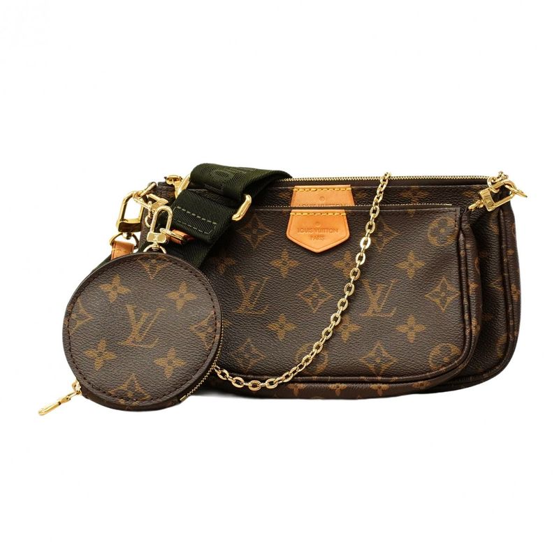 Louis Vuitton Shoulder Bag Monogram Muerte Pochette Accessoire M44813 Brown