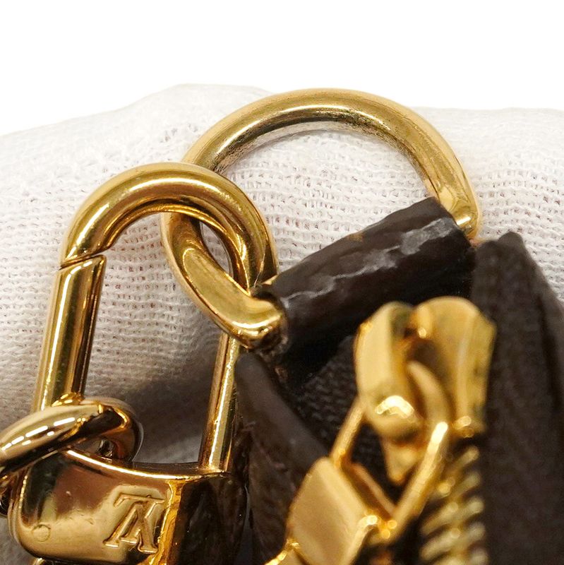 Louis Vuitton Shoulder Bag Monogram Muerte Pochette Accessoire M44813 Brown