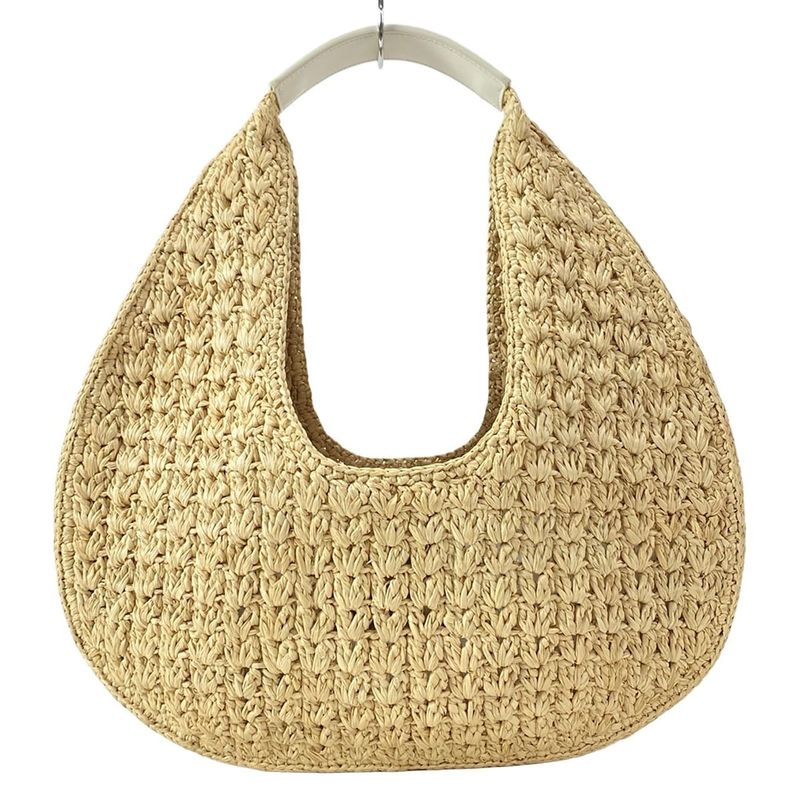 Celine Shoulder Bag Classic Pannier Hobo Bag 112772eyr01bc Beige And White