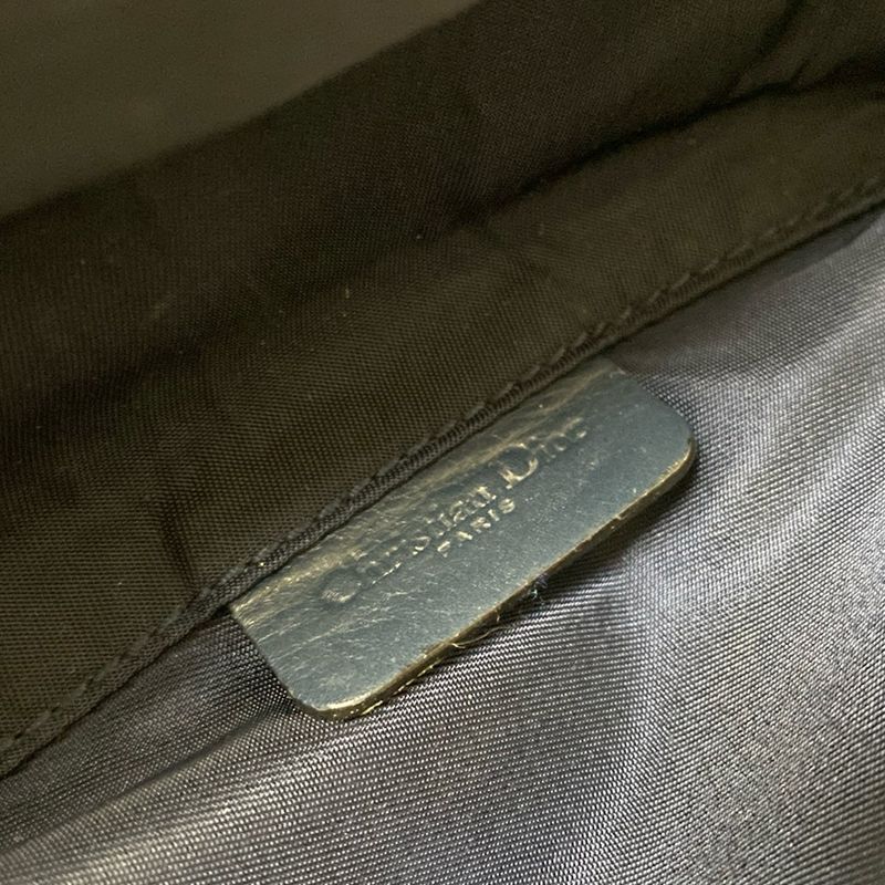 Dior/christian Dior Pouch Logogramsaddle Navy