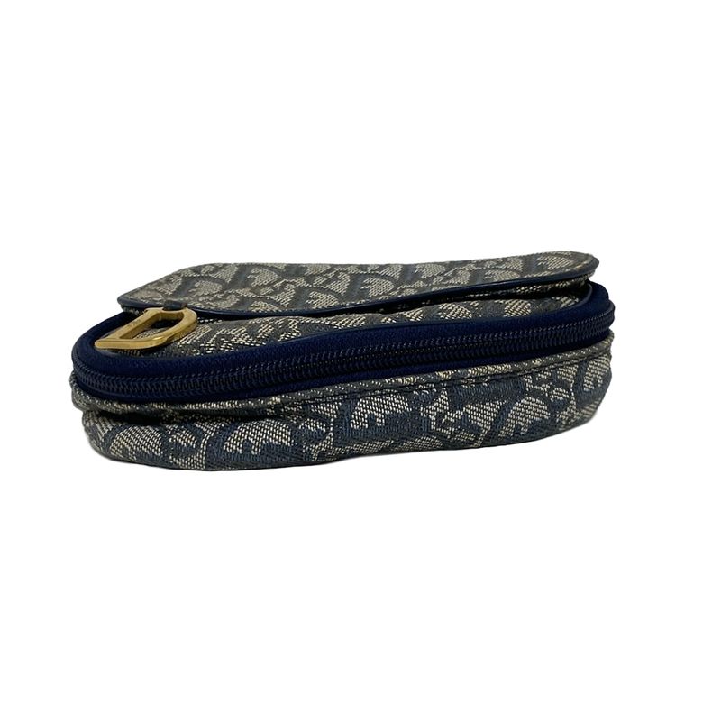 Dior/christian Dior Pouch Logogramsaddle Navy